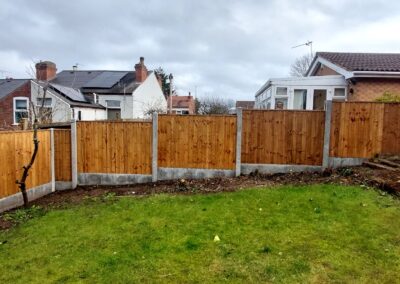 Garden Fencing by SG Landscaping