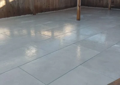 Patio block paving by SG Landscpaing