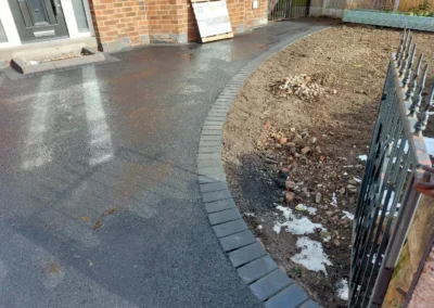 Tarmac Driveway paving job by SG Landscaping